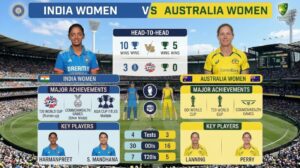 India Women's National Cricket Team vs Australia Women's National Cricket Team