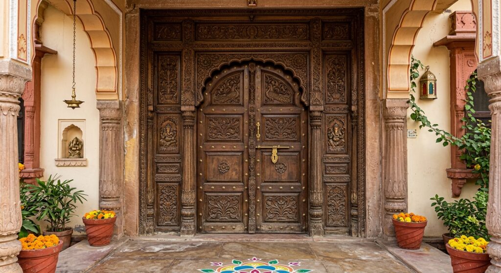 Simple Indian Main Door Designs for Small and Modern Homes